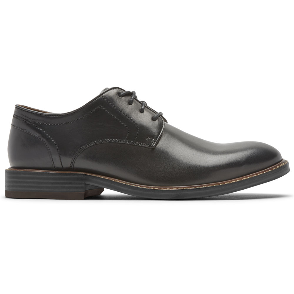 Rockport Oxfords Herre Svart - Kenton Plain Toe - UQAN63517